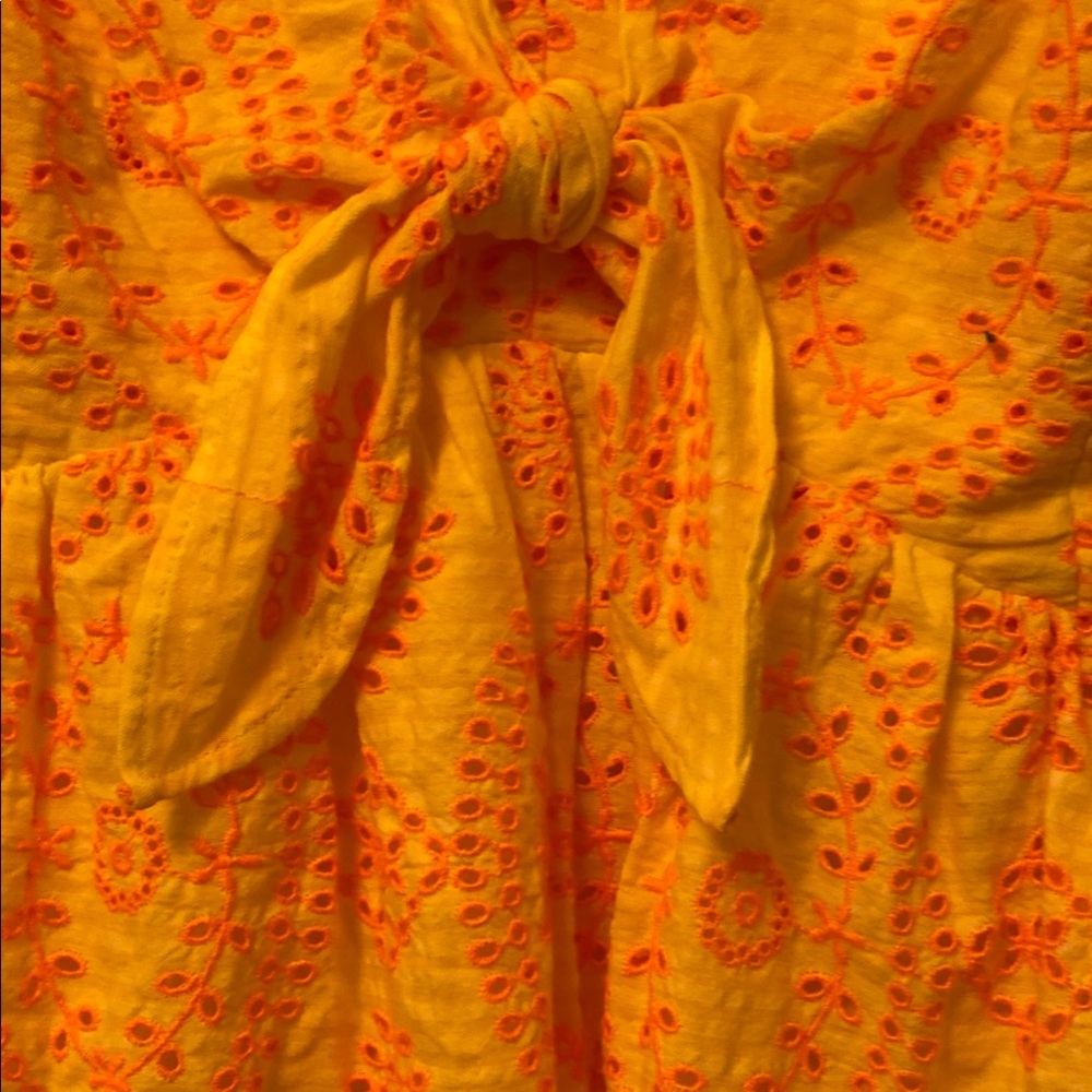 Lilly Pulitzer Yellow and Orange Dress